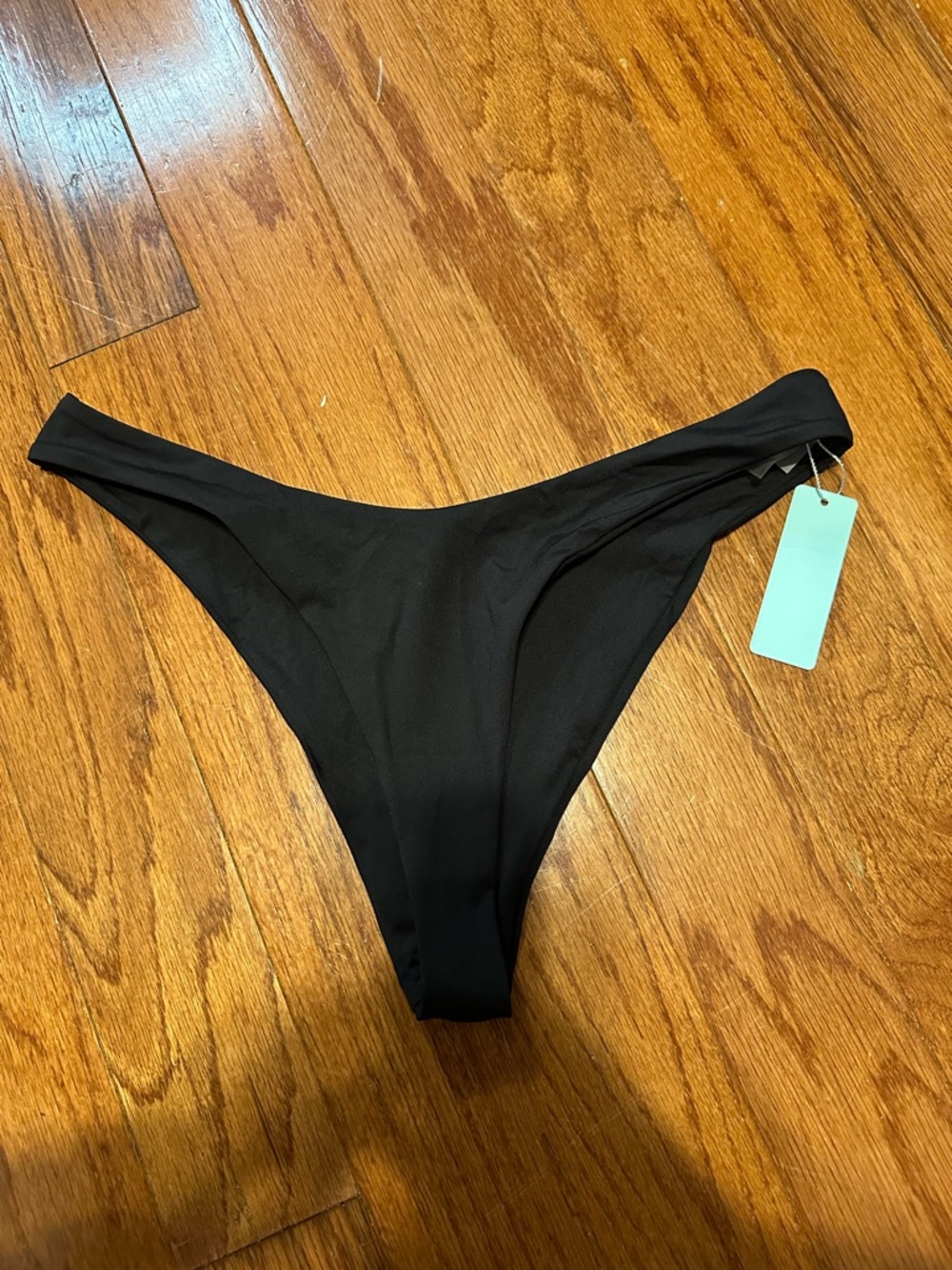 Black Bikini Bottoms - Minimal Swim Brief